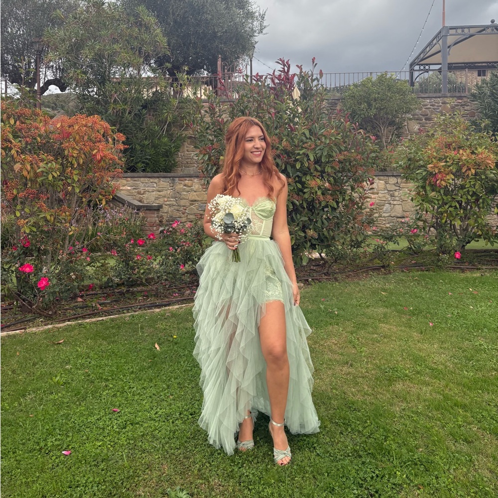 For Love and Lemons Bustier Gown